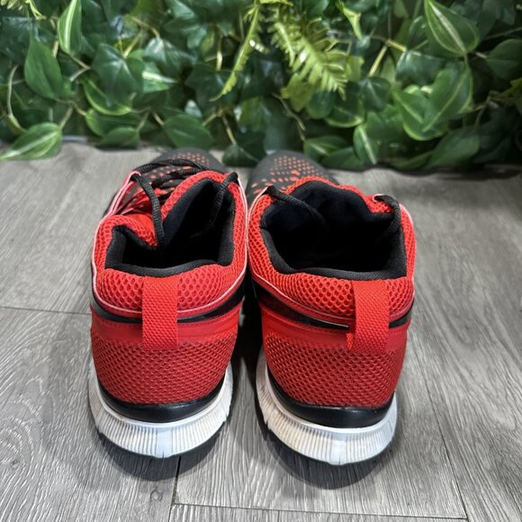 NIKE FREE TRAINER 5.0 Men's US Size 11 Red Black Running Sneaker 579809-601 - Picture 5 of 9